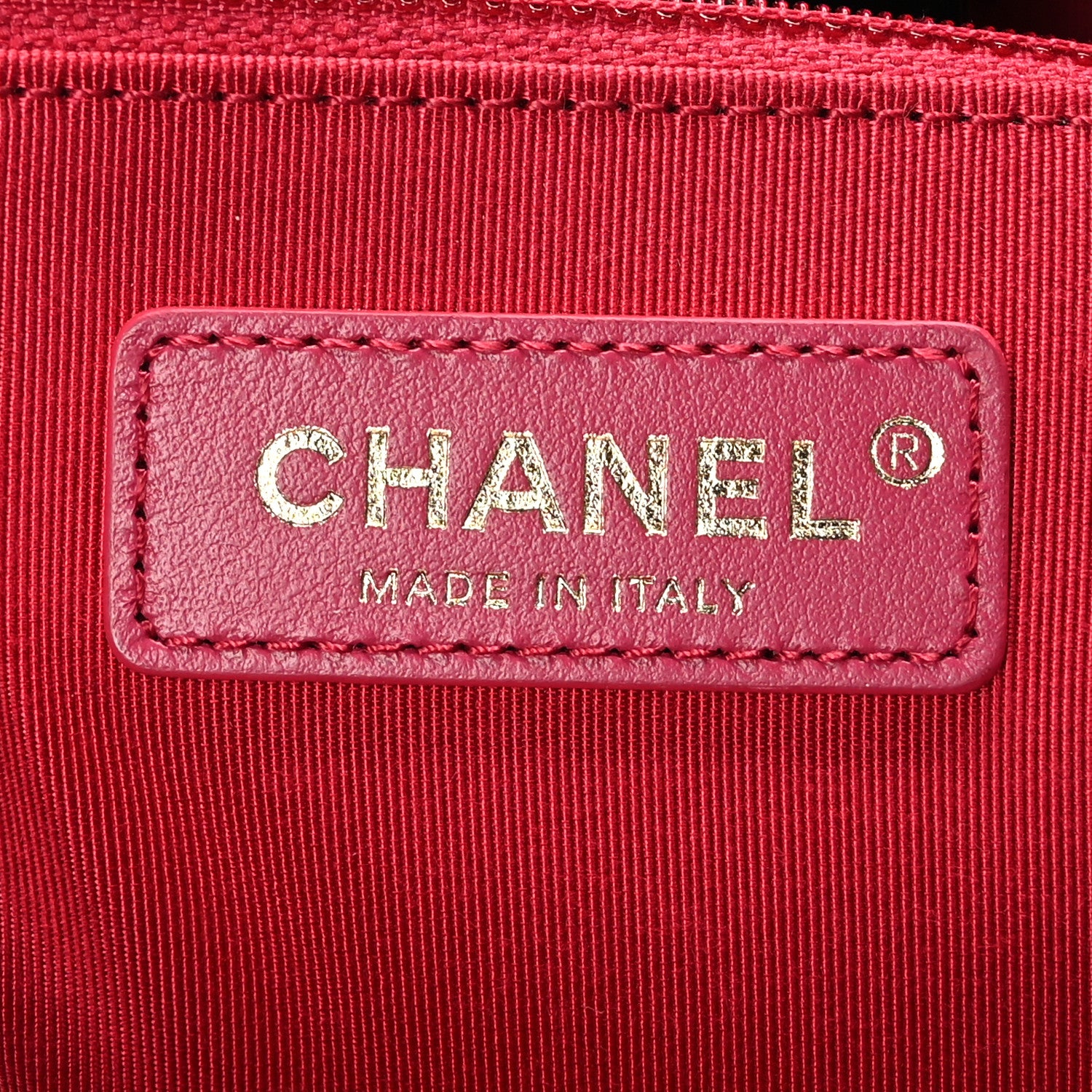 Chanel Shiny Aged Calfskin Shopping Bag Black 6 of 9
