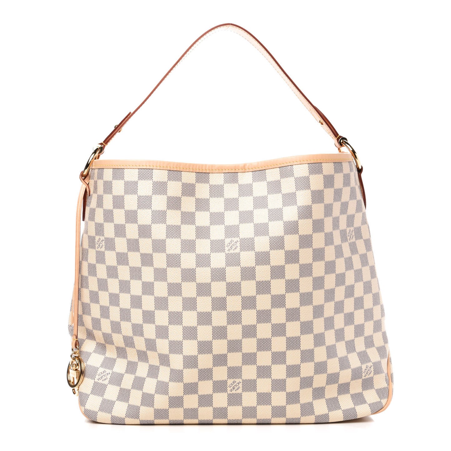 Damier Azur Delightful MM Rose Ballerine