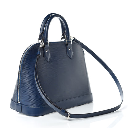 Louis Vuitton Epi Alma PM Indigo 3 of 10