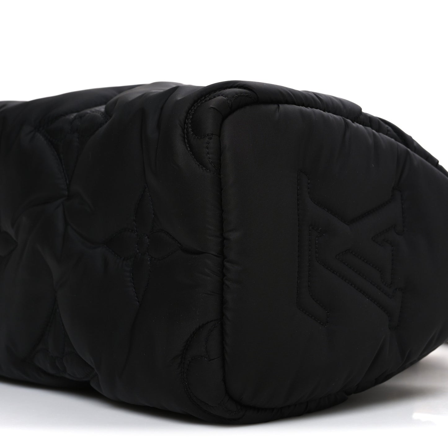 Econyl Mini Monogram Pillow Speedy Bandouliere 25 Black
