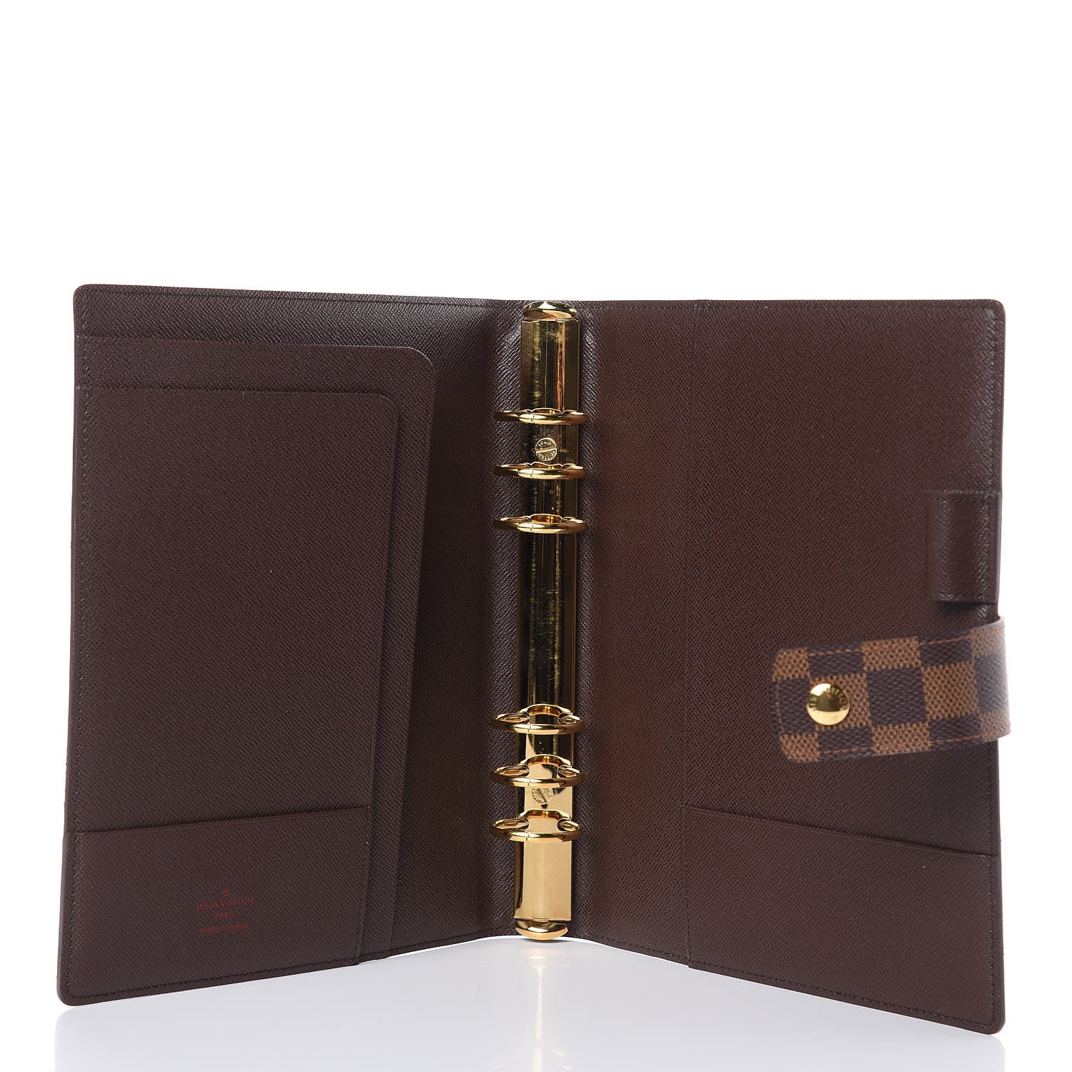 Louis Vuitton Damier Ebene Large Ring Agenda Cover 5 of 8