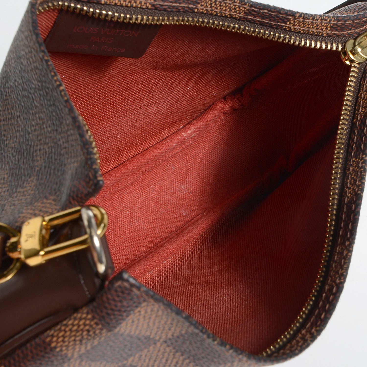 Louis Vuitton Damier Ebene Navona Pochette Accessories 5 of 7