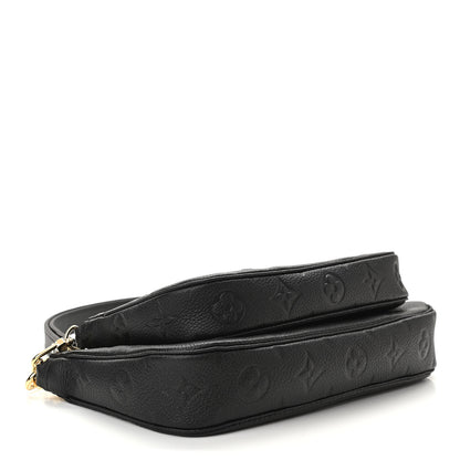 Louis Vuitton Empreinte Monogram Giant Multi Pochette Accessories Black 4 of 11