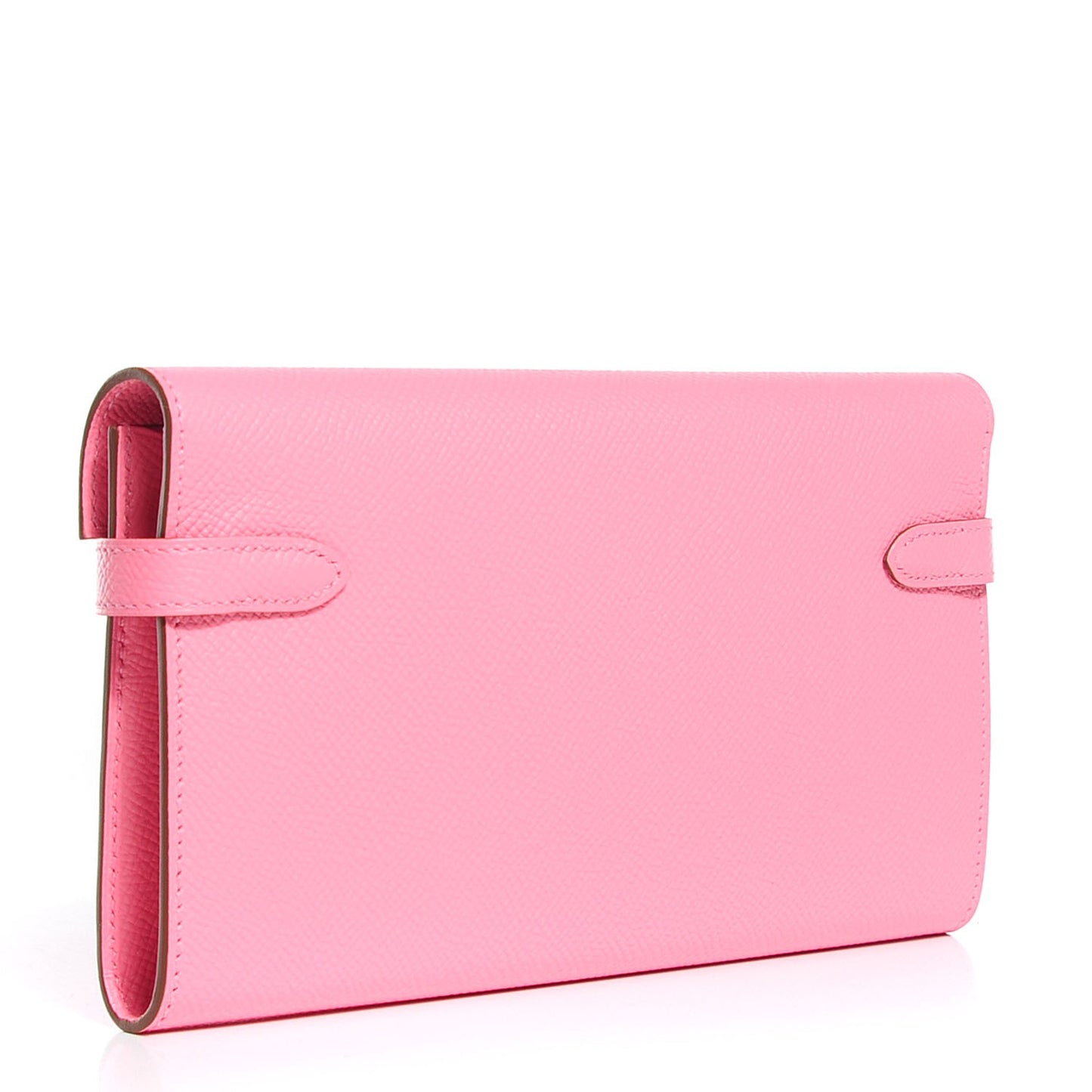 Epsom Kelly Longue Wallet Rose Confetti