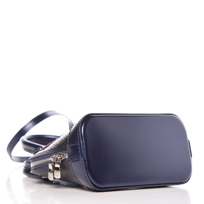 Louis Vuitton Epi Sequins Flame Alma Nano Blue Nuit 4 of 9