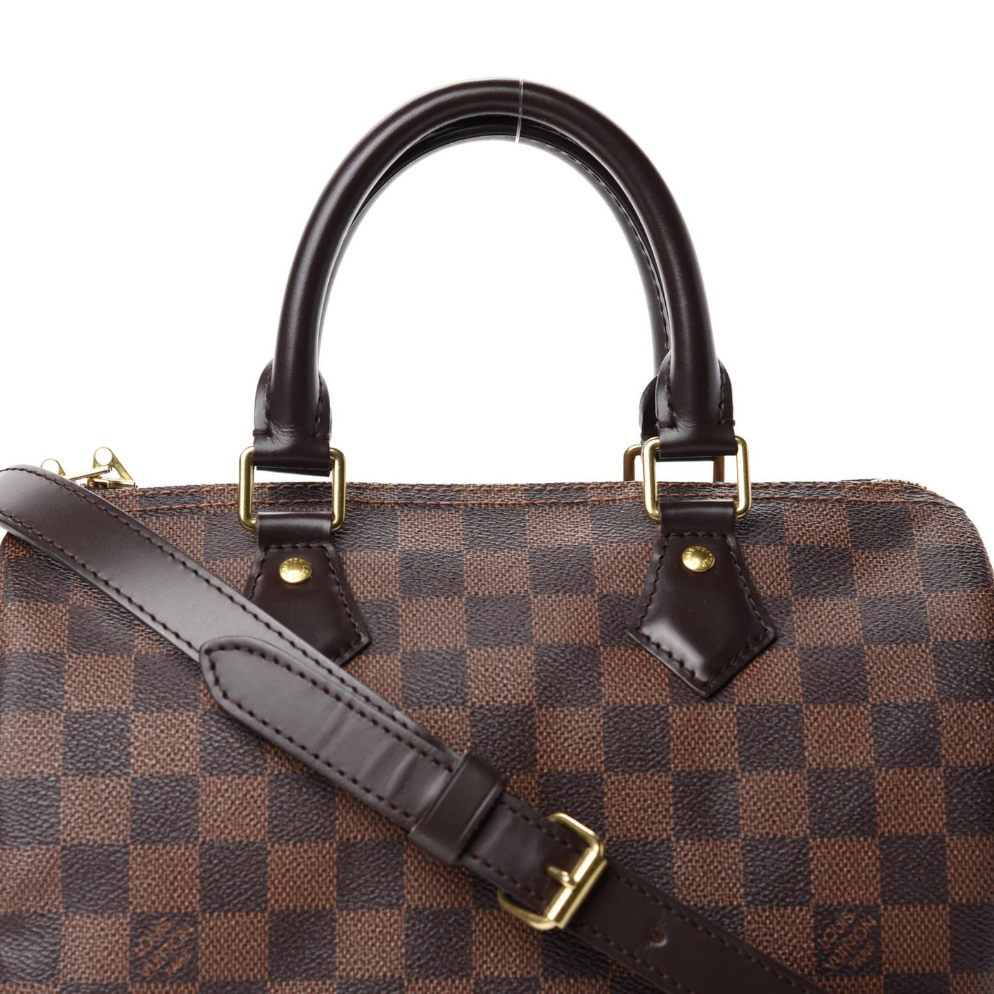Damier Ebene Speedy Bandouliere 25