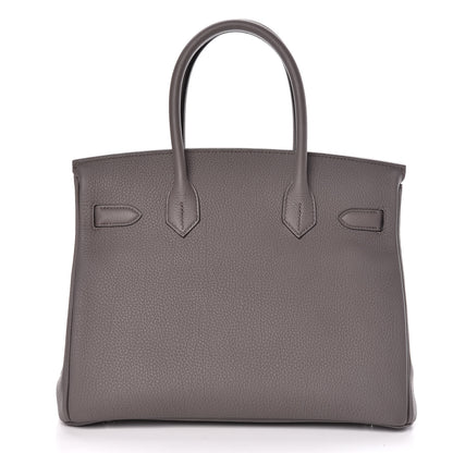 Hermes Togo Birkin 30 Etain 4 of 41