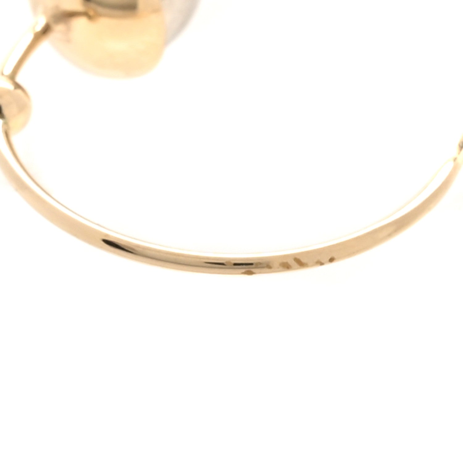 Christian Dior Metal Ultradior Half Hoop Earrings  Gold 5 of 6
