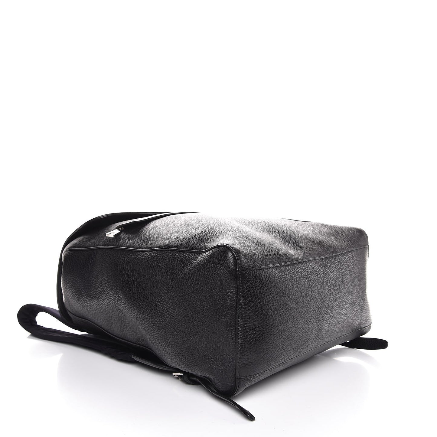 Pebbled Calfskin Soho Backpack Black