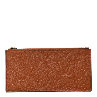 Louis Vuitton Empreinte Felicie Chain Wallet Zippered Insert Cognac 1 of 7