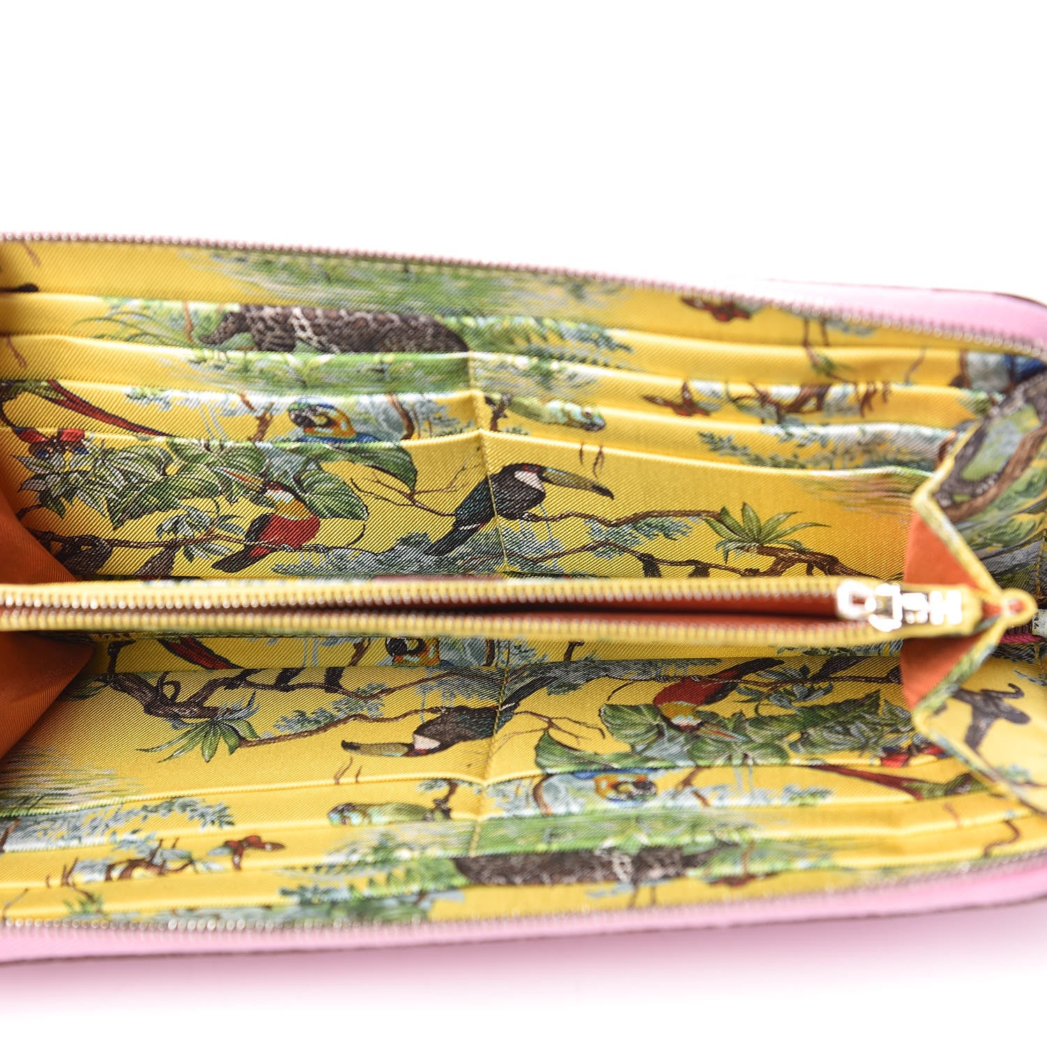 Hermes Epsom Silk'In Wallet Mauve Sylvestre 5 of 7