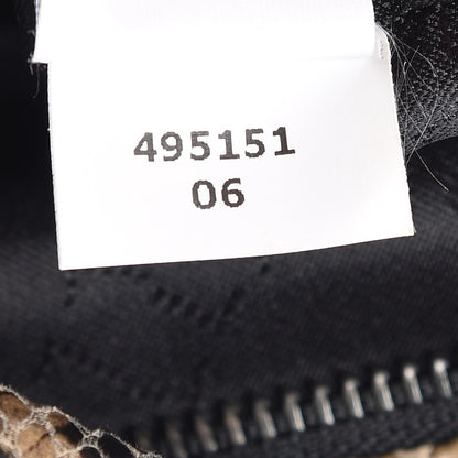 Stella McCartney Eco Python Falabella Fold Over Tote Brown 9 of 9