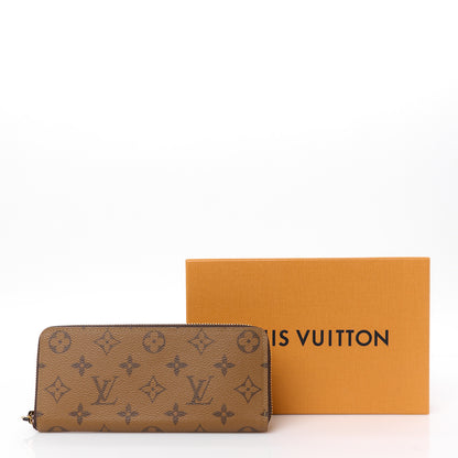 Louis Vuitton Reverse Monogram Clemence Wallet 8 of 8