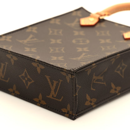 Louis Vuitton Monogram Petit Sac Plat 9 of 10