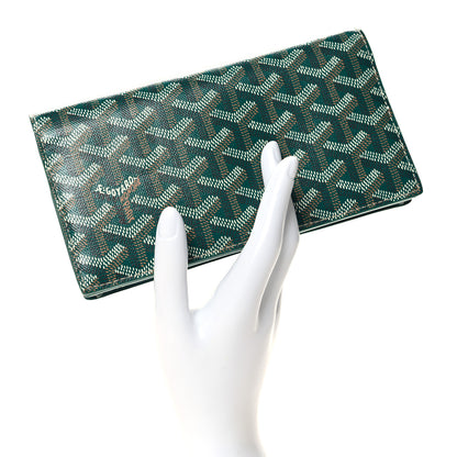 Goyard Goyardine Richelieu Wallet Green 2 of 9
