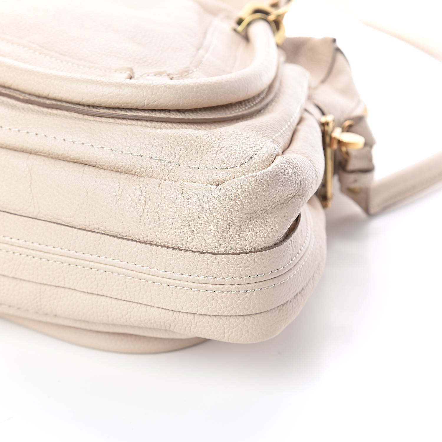 Chloe Calfskin Large Paraty Biscotti Beige 9 of 9