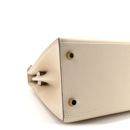 Hermes Epsom Kelly Sellier 28 Craie 8 of 10
