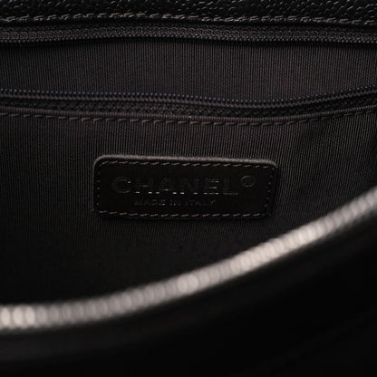 Chanel Caviar Quilted Grand Shopping Tote GST Dark Brown 5 of 12