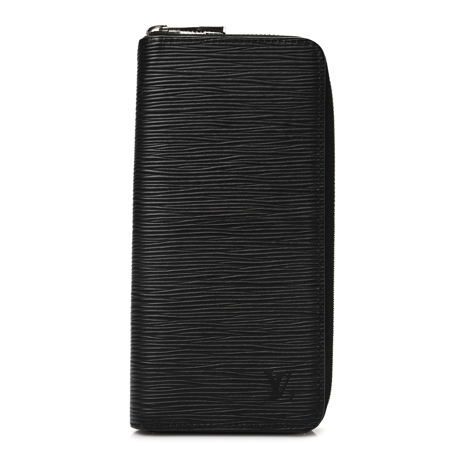 Louis Vuitton Epi Zippy Vertical Wallet Black 1 of 7