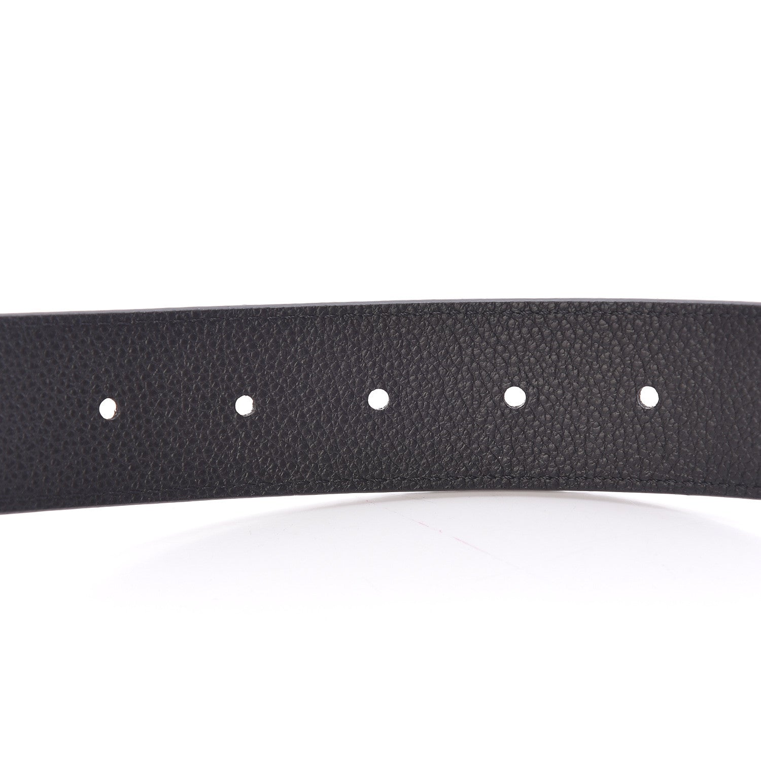 Louis Vuitton Calfskin Monogram 35mm LV Circle Reversible Belt 80 32 Black 6 of 7