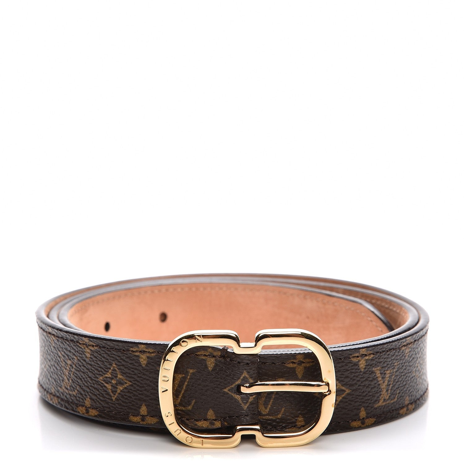 Louis Vuitton Monogram Mini 25mm Belt 85 34 1 of 9