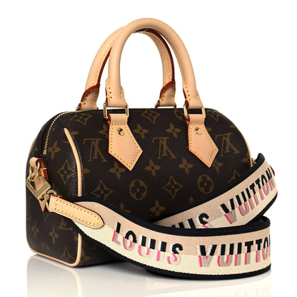 Louis Vuitton Monogram Speedy Bandouliere 20 Black 3 of 12