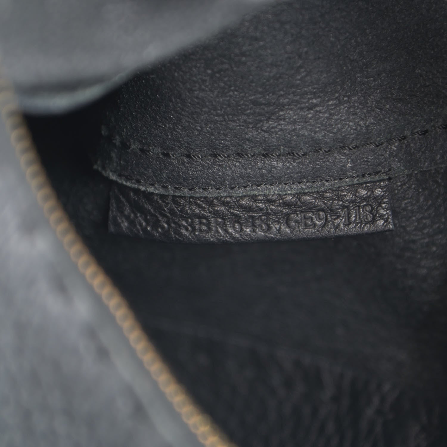 Fendi Calfskin Romano Selleria Hobo Black 7 of 15