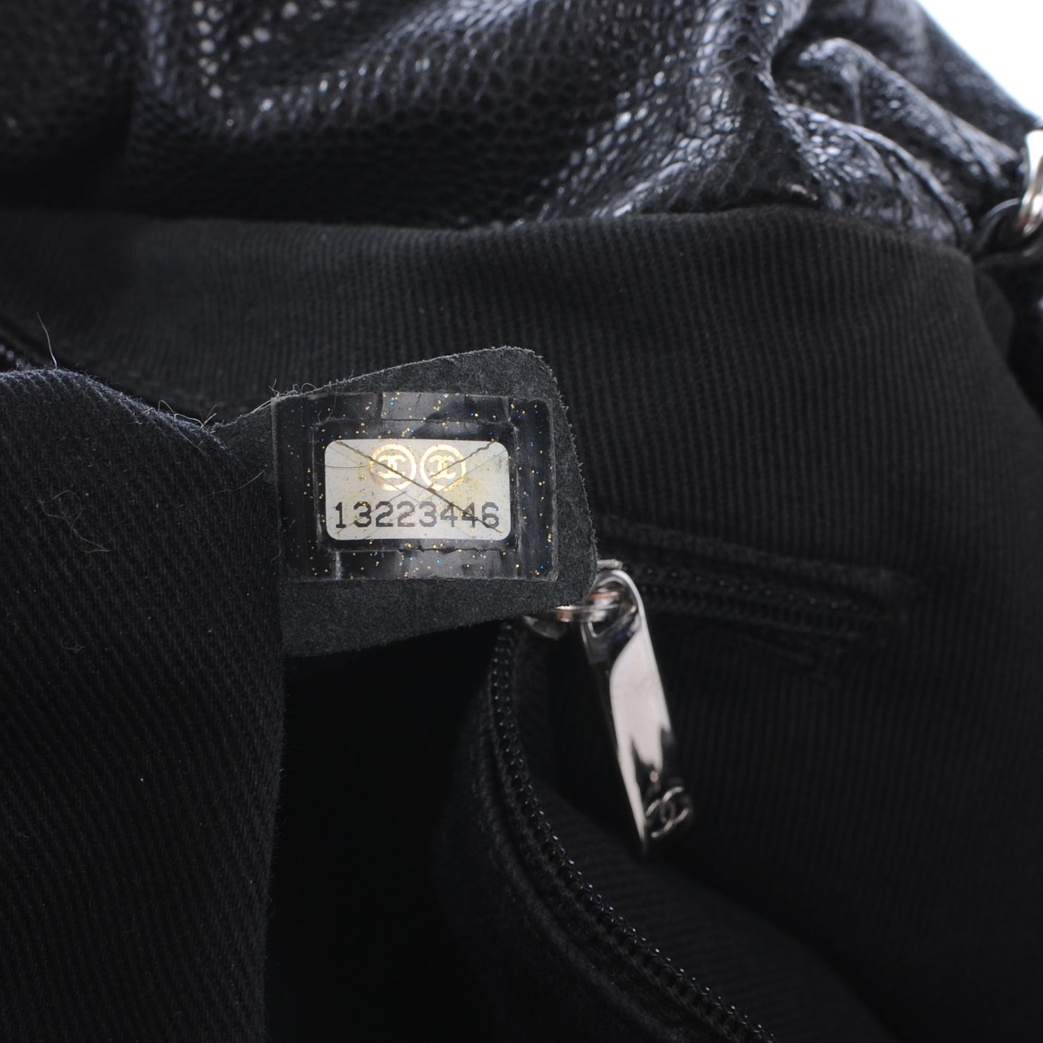 Chanel Caviar 31 Drawstring Tote Black 7 of 9