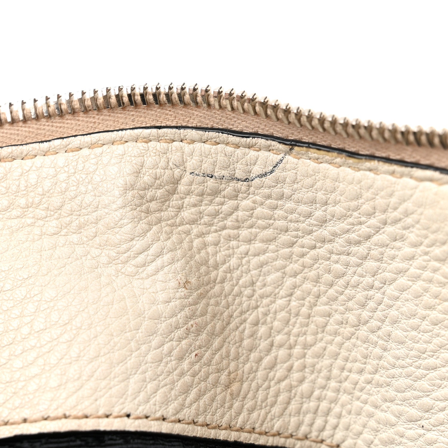 Prada Vitello Daino Hobo White 13 of 26