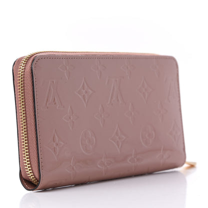 Louis Vuitton Vernis Zippy Wallet Rose Velours 3 of 10