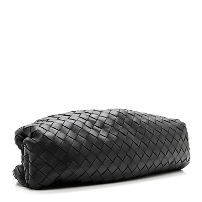 Bottega Veneta Nappa Maxi Intreccio The Pouch Oversized Clutch Black 3 of 7