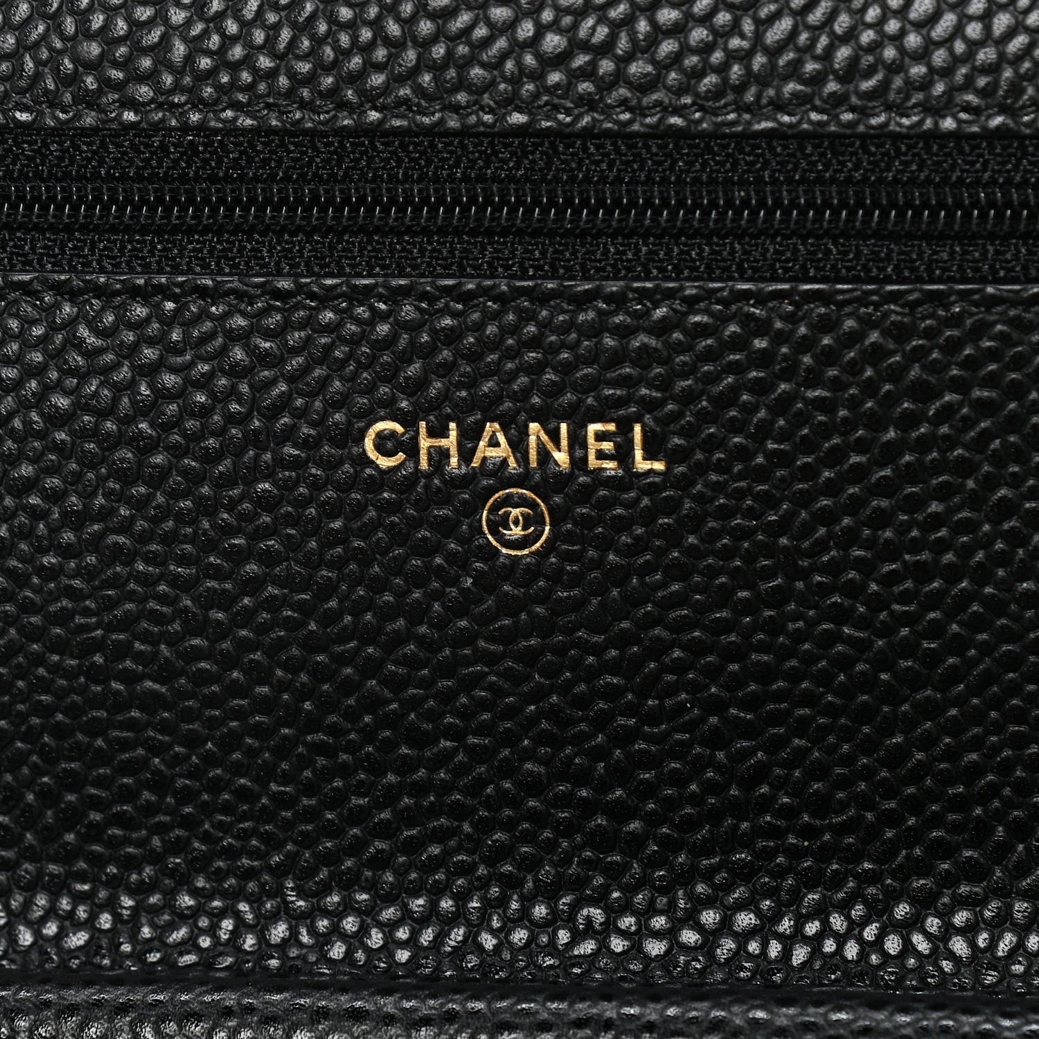 Chanel Caviar Quilted Wallet On Chain WOC Black 6 of 14