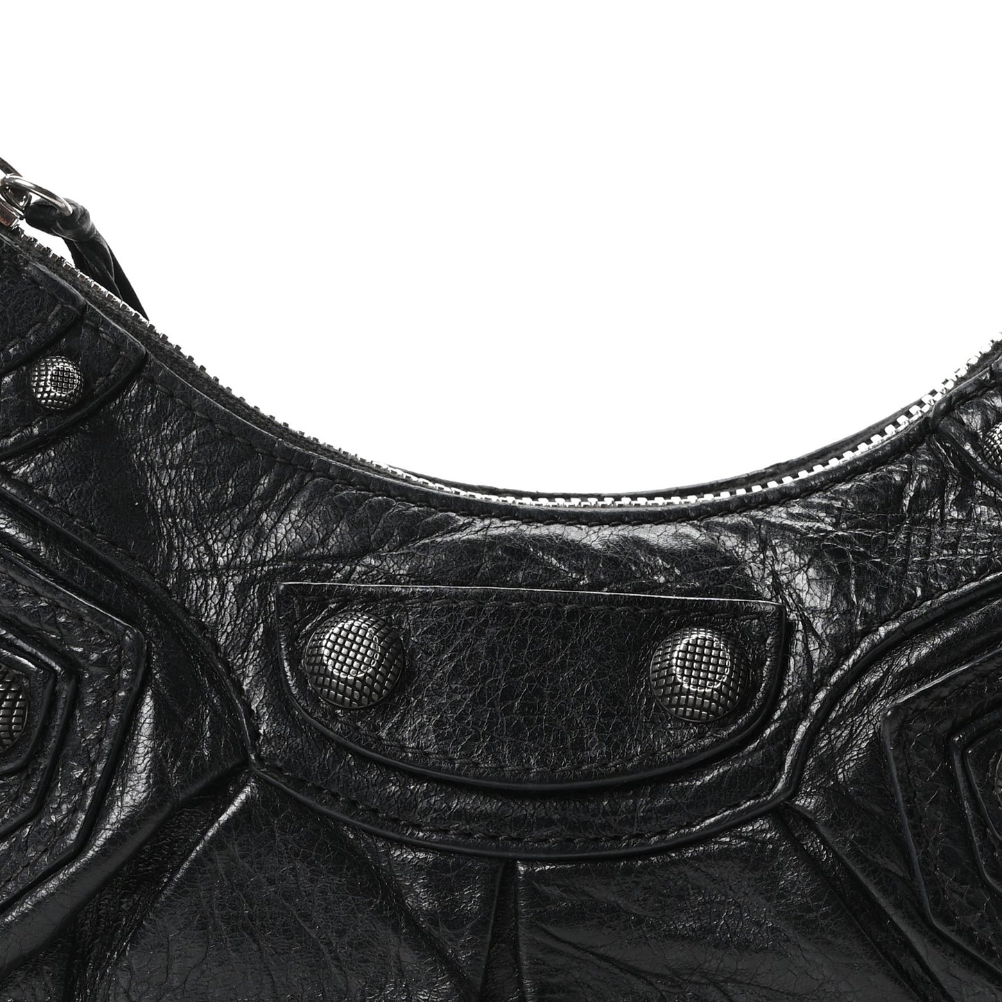 Agneau Arena Le Cagole Shoulder Bag XS Black