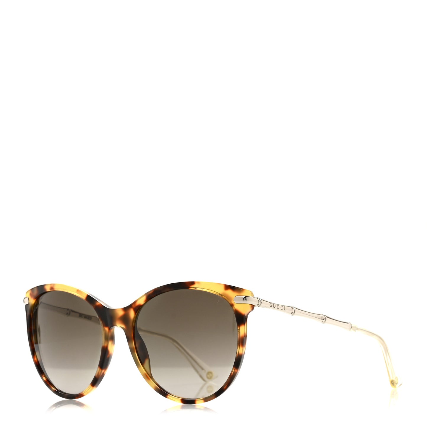 Bamboo Cat Eye GG Sunglasses GG3771 Tortoise