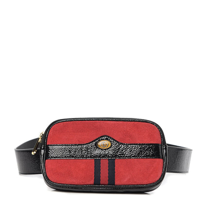 Gucci Suede Patent Ophidia Belted iPhone Case 90 36 Red 1 of 8