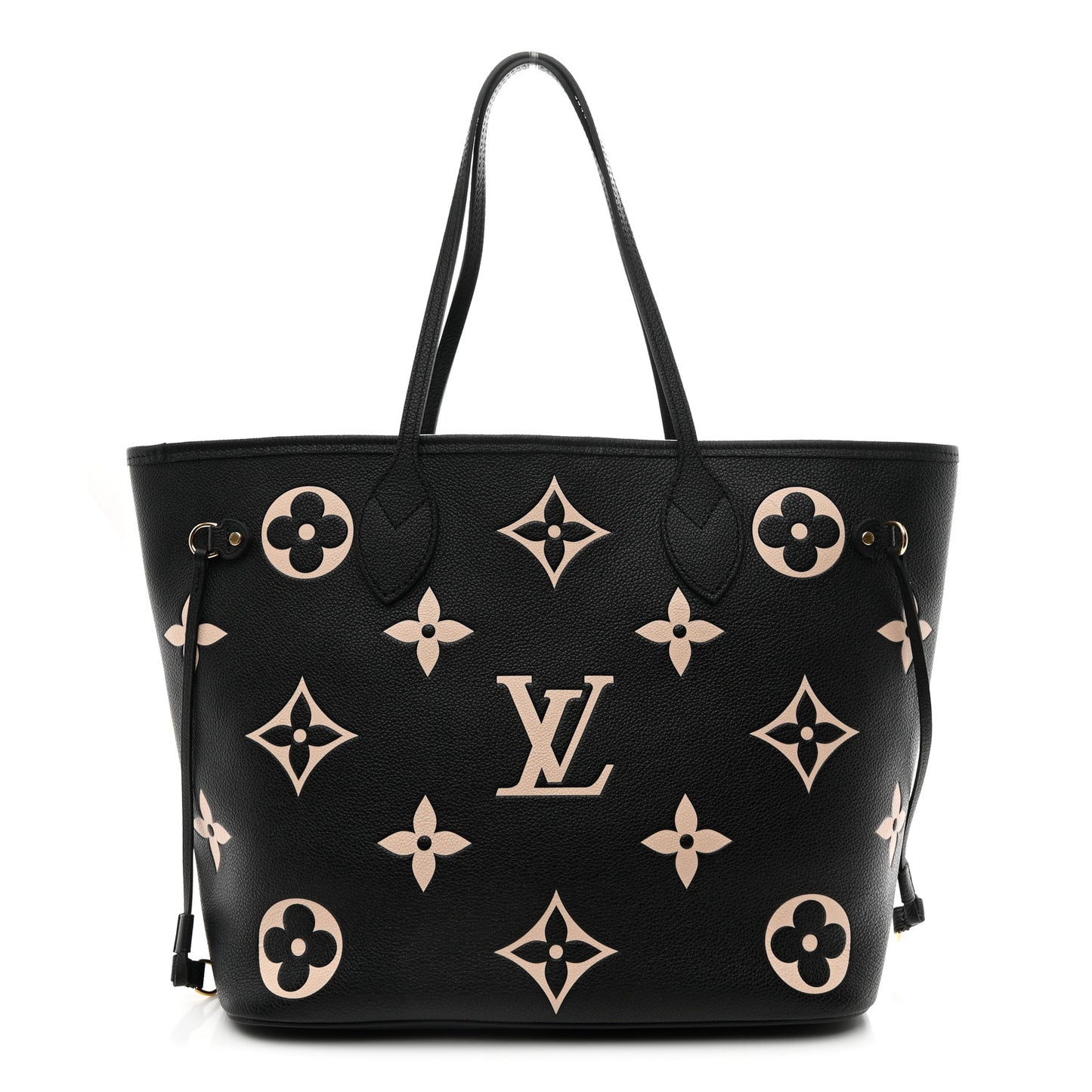 Empreinte Monogram Giant Neverfull MM Black Beige