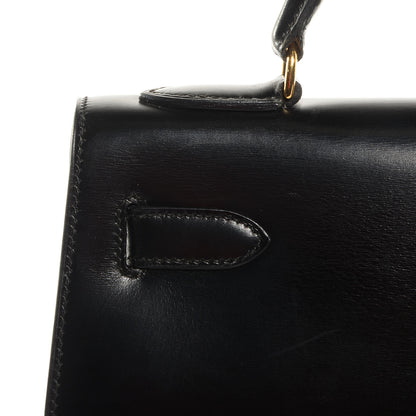 Hermes Box Kelly Sellier 32 Black 9 of 23