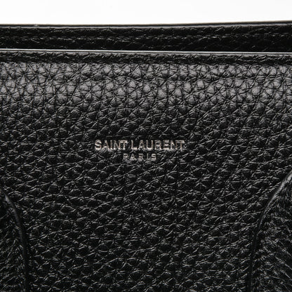 Saint Laurent Grained Calfskin Small Sac De Jour Black 6 of 7