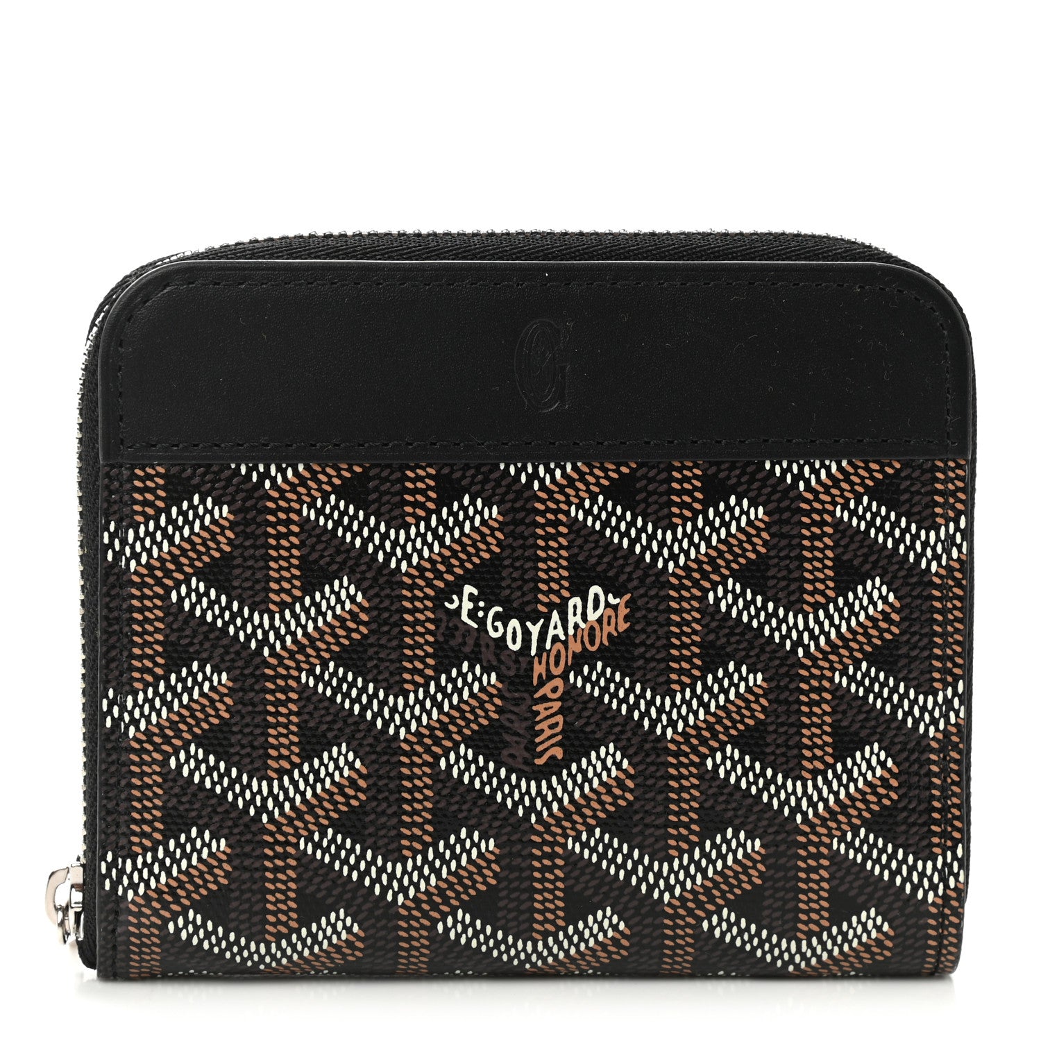 Goyard Goyardine Matignon PM Wallet Black 1 of 8