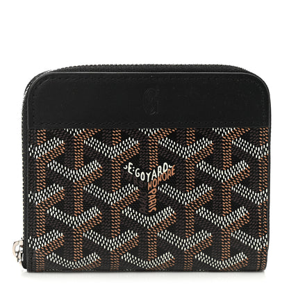 Goyard Goyardine Matignon PM Wallet Black 1 of 8