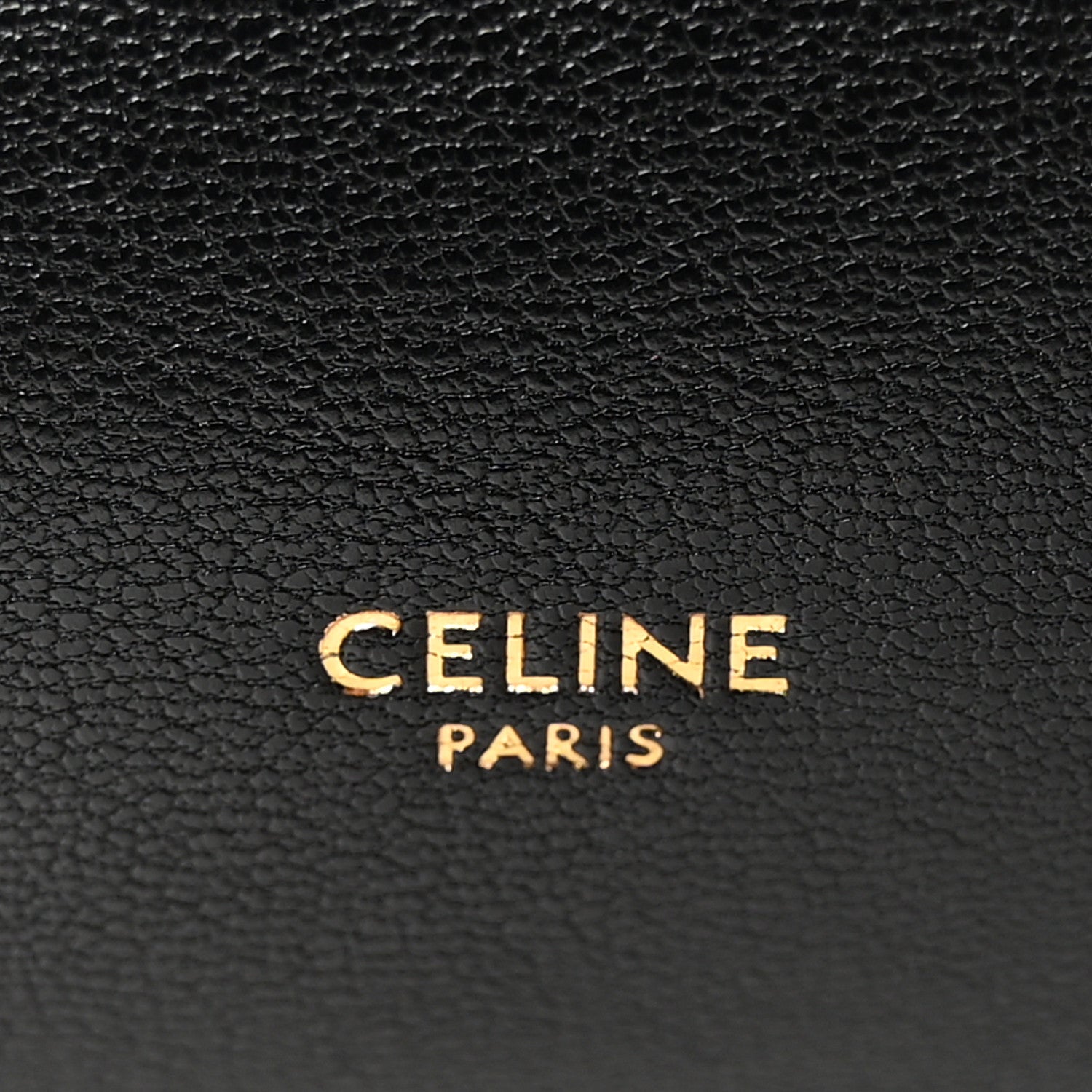Celine Supple Shiny Lambskin Luggage Black 6 of 10