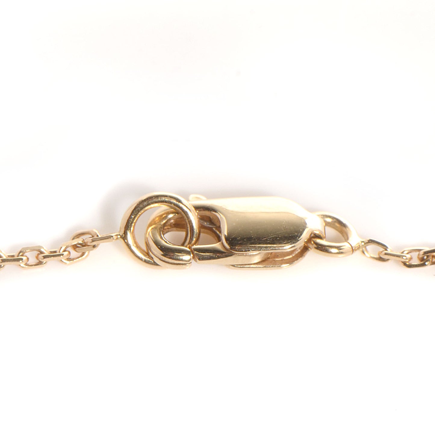 18K Yellow Gold Mother of Pearl Sweet Alhambra Butterfly Bracelet