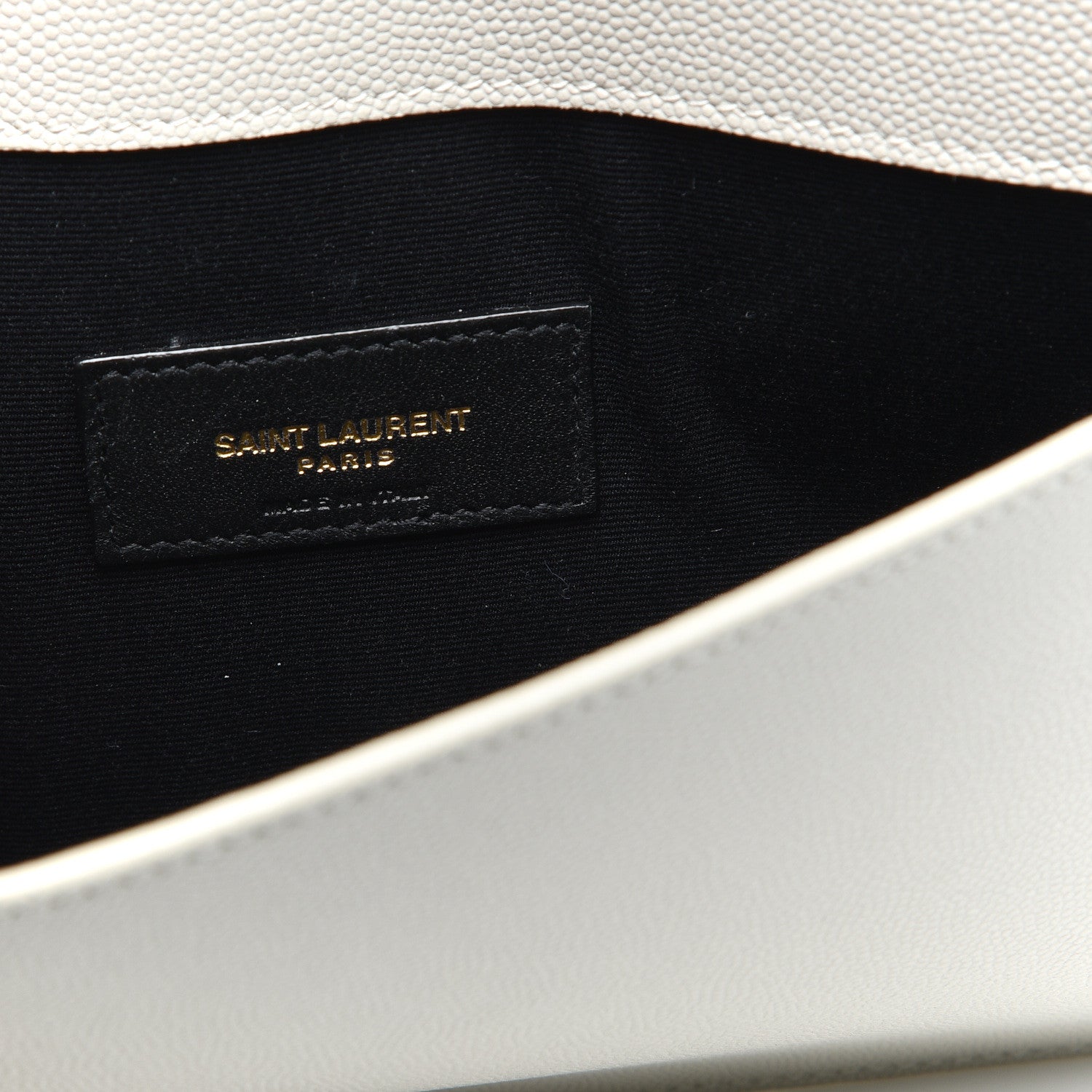 Saint Laurent Grain De Poudre Uptown Pouch Crema Soft 6 of 6
