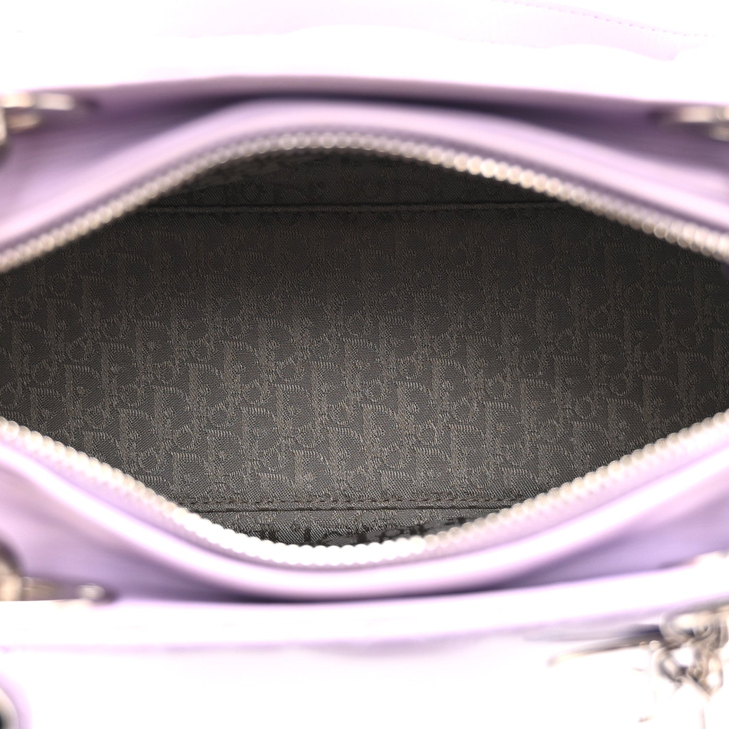 Christian Dior Lambskin Cannage Medium Lady Dior Purple 5 of 10