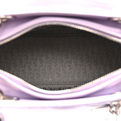 Christian Dior Lambskin Cannage Medium Lady Dior Purple 5 of 10