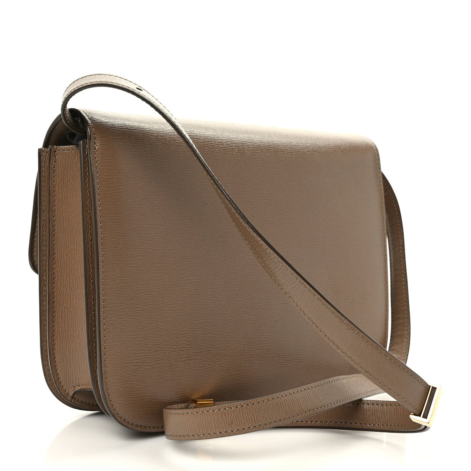 Celine Liege Calfskin Medium Classic Box Flap Bag Taupe 3 of 9