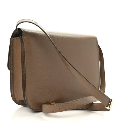 Celine Liege Calfskin Medium Classic Box Flap Bag Taupe 3 of 9