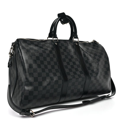Louis Vuitton Damier Graphite Keepall Bandouliere 45 2 of 9