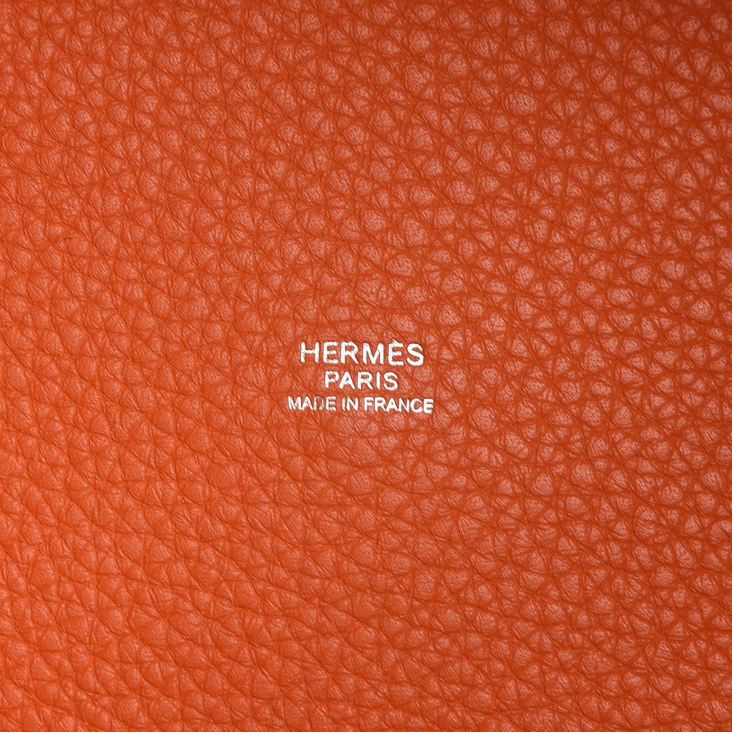 Taurillon Clemence Picotin Lock 26 GM Orange