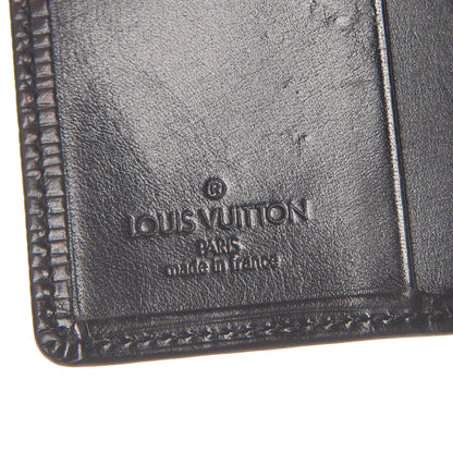 Louis Vuitton Epi Simple Checkbook Cover Black 6 of 6